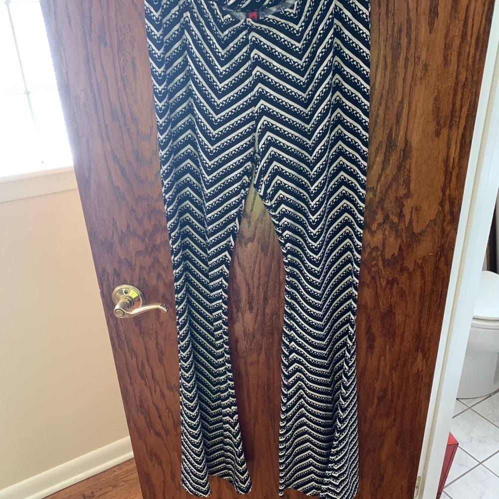 Fit and flare pants